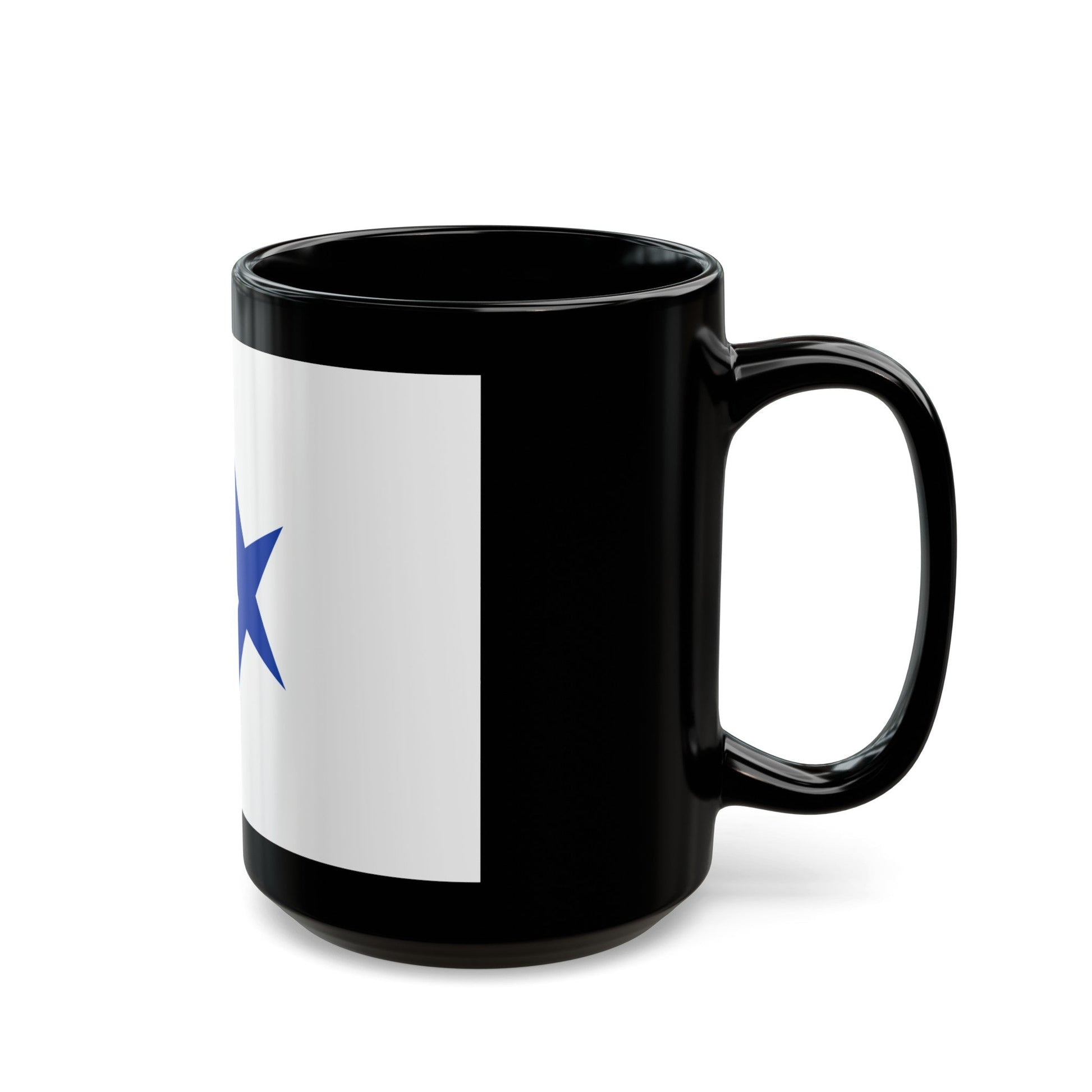 Flag of Toyota Aichi Japan - Black Coffee Mug-The Sticker Space