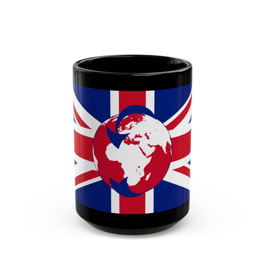 Flag of Transglobe Expedition - Black Coffee Mug-15oz-The Sticker Space