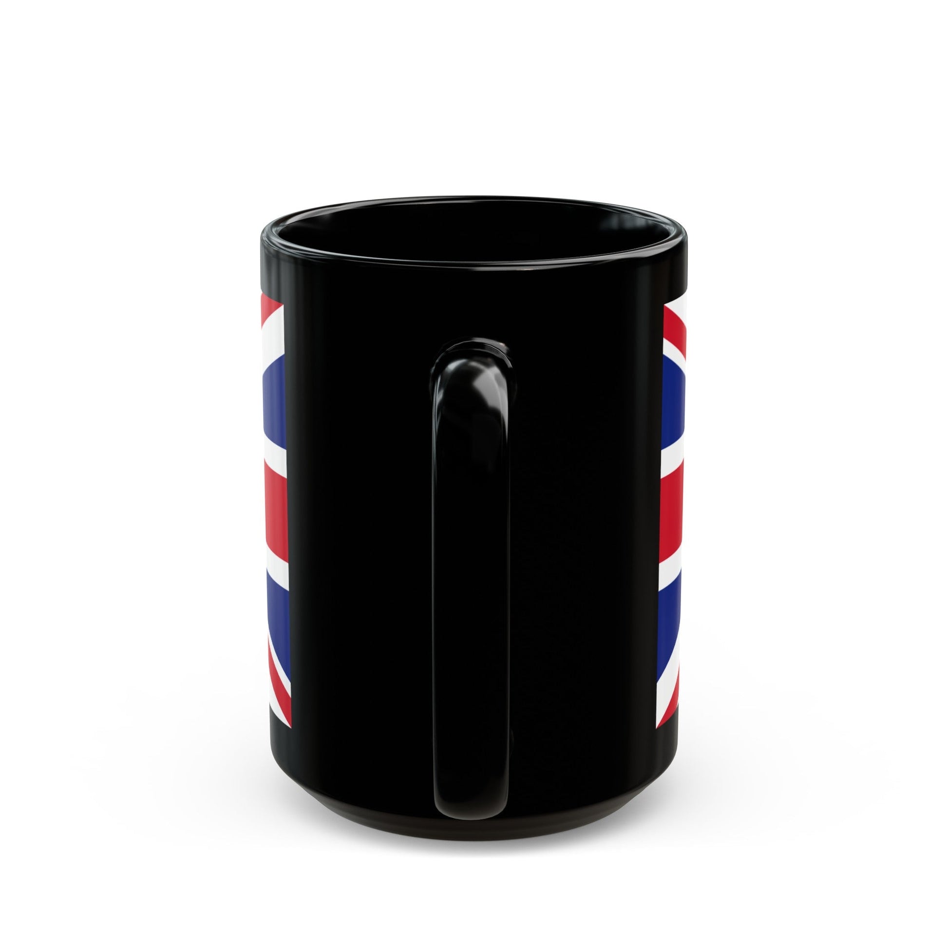 Flag of Transglobe Expedition - Black Coffee Mug-The Sticker Space