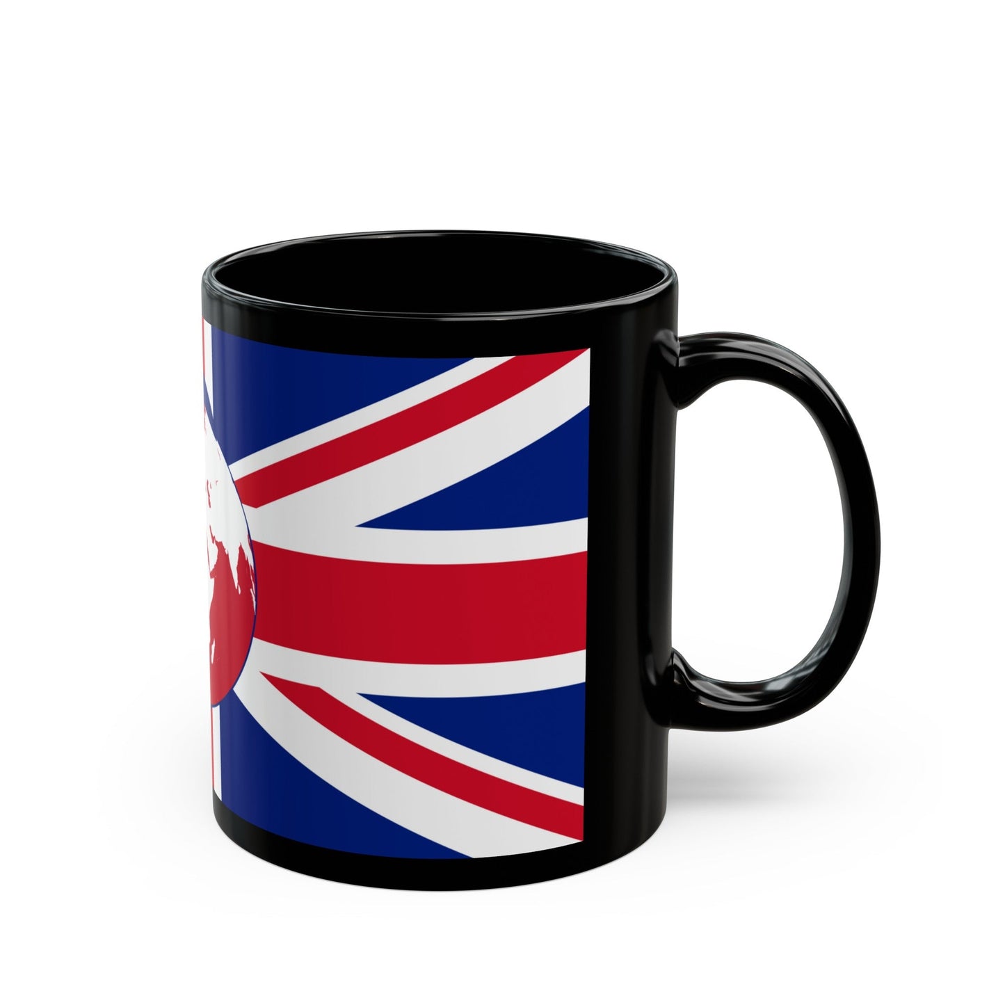 Flag of Transglobe Expedition - Black Coffee Mug-The Sticker Space