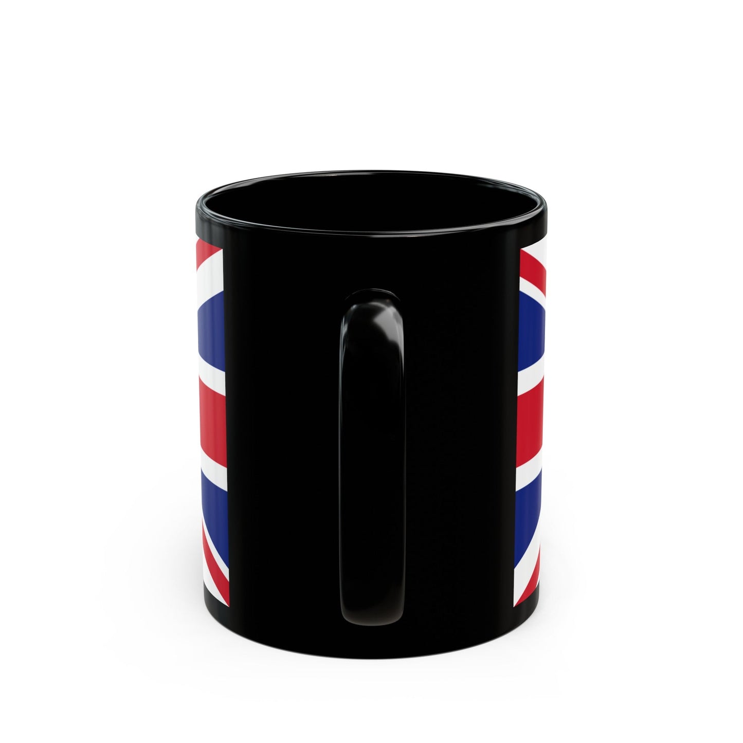 Flag of Transglobe Expedition - Black Coffee Mug-The Sticker Space