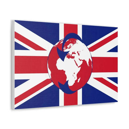 Flag of Transglobe Expedition - Canvas Wall Art - The Sticker Space