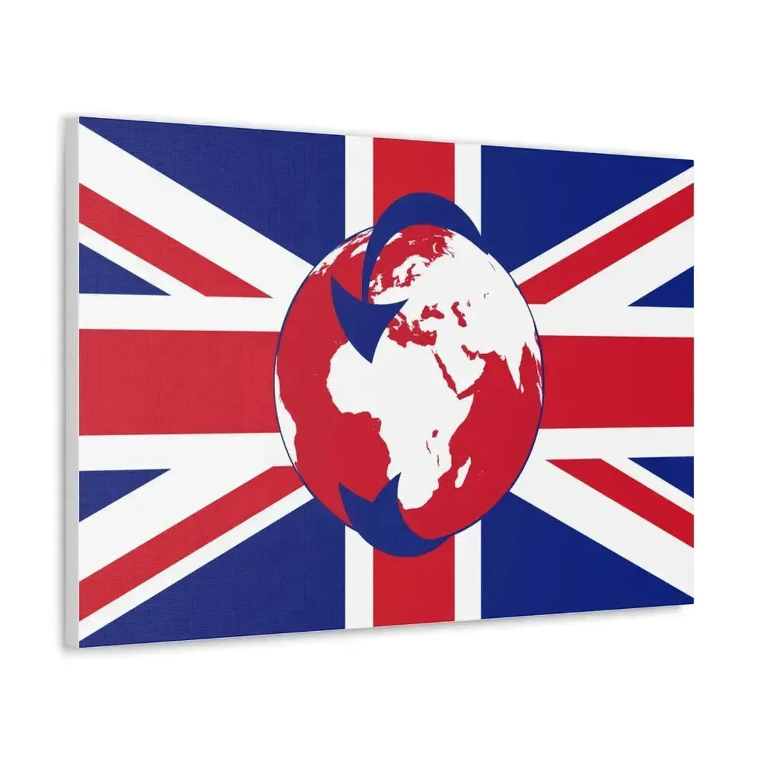 Flag of Transglobe Expedition - Canvas Wall Art - The Sticker Space