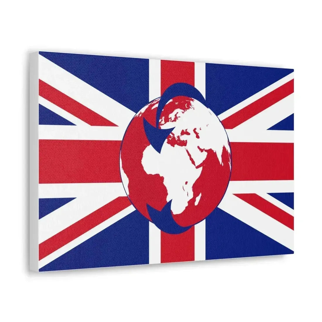 Flag of Transglobe Expedition - Canvas Wall Art - The Sticker Space