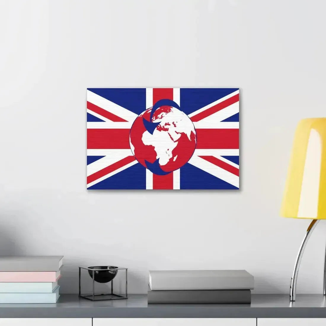 Flag of Transglobe Expedition - Canvas Wall Art - The Sticker Space