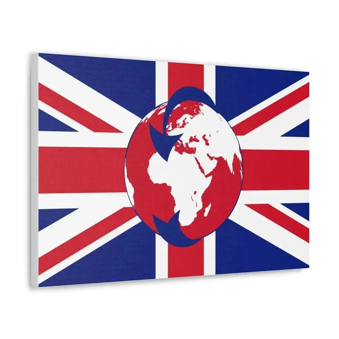 Flag of Transglobe Expedition - Canvas Wall Art - The Sticker Space