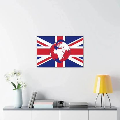 Flag of Transglobe Expedition - Canvas Wall Art - The Sticker Space