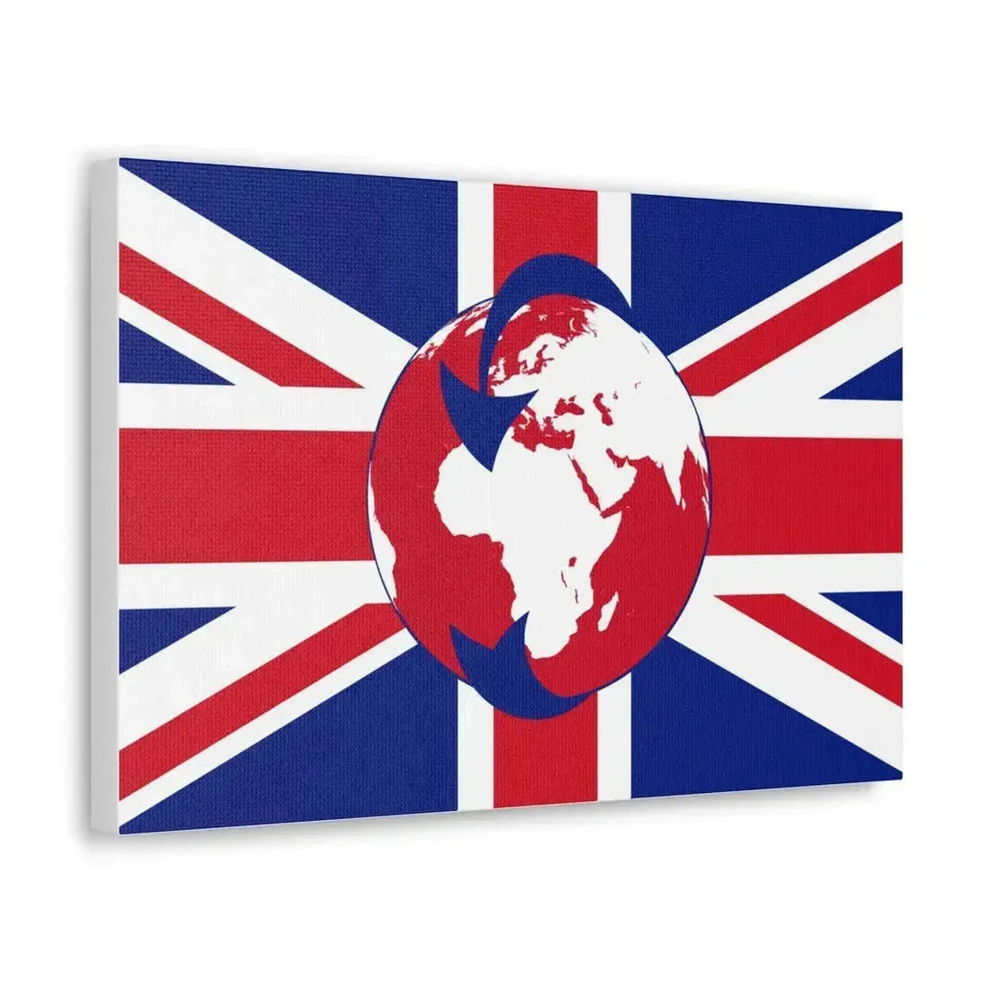 Flag of Transglobe Expedition - Canvas Wall Art - The Sticker Space