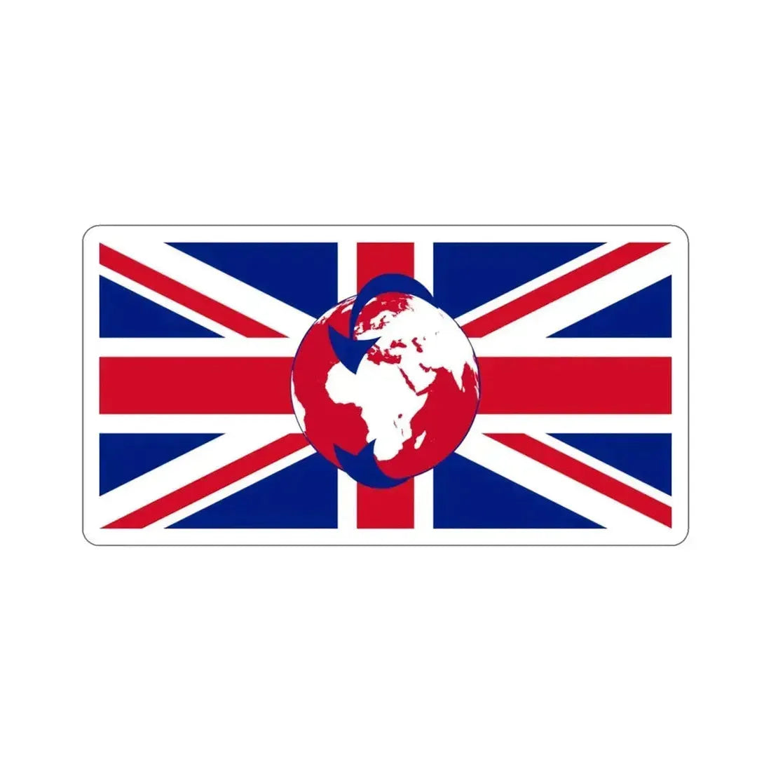 Flag of Transglobe Expedition STICKER Vinyl Die-Cut Decal 3 Inch - The Sticker Space