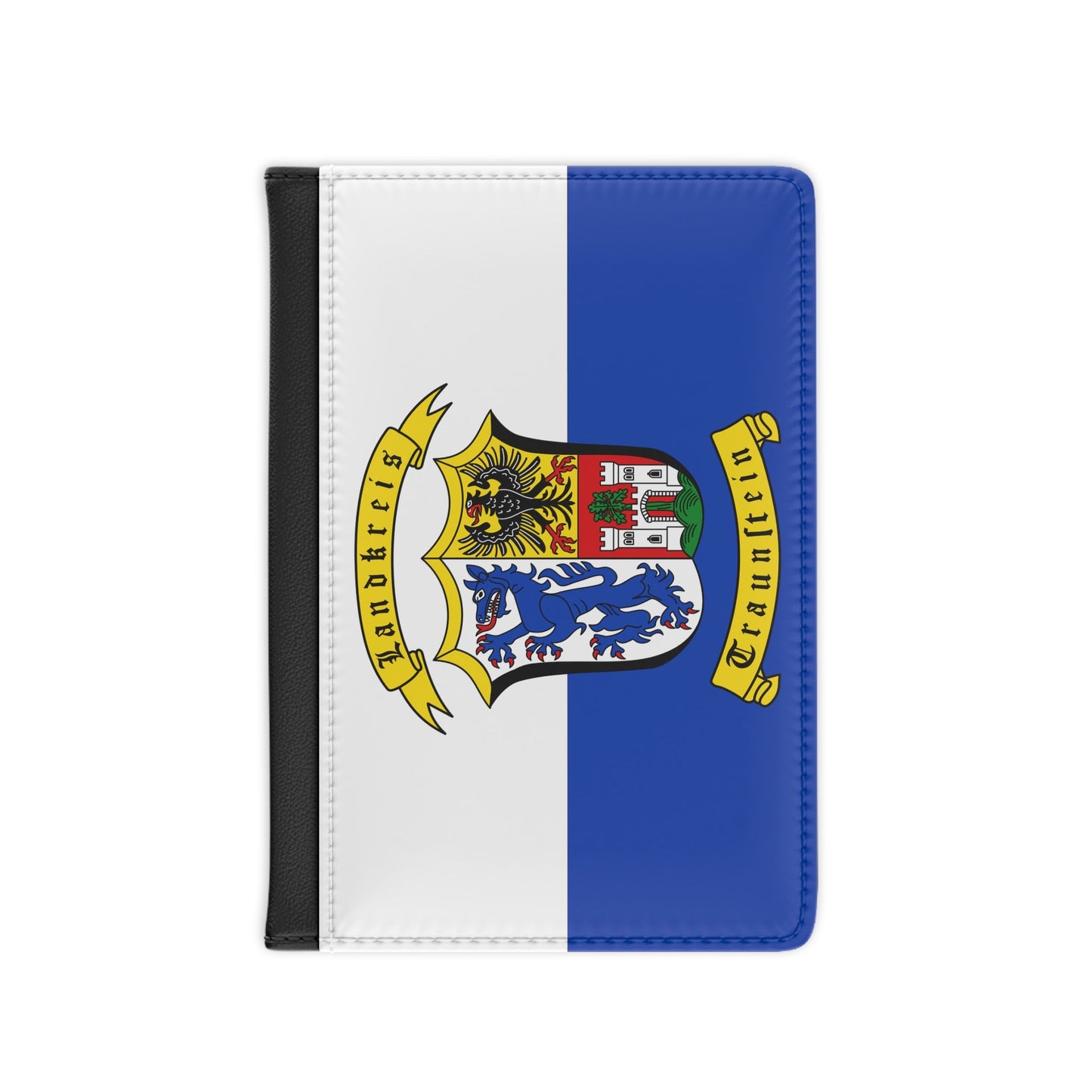 Flag of Traunstein Germany - Passport Holder