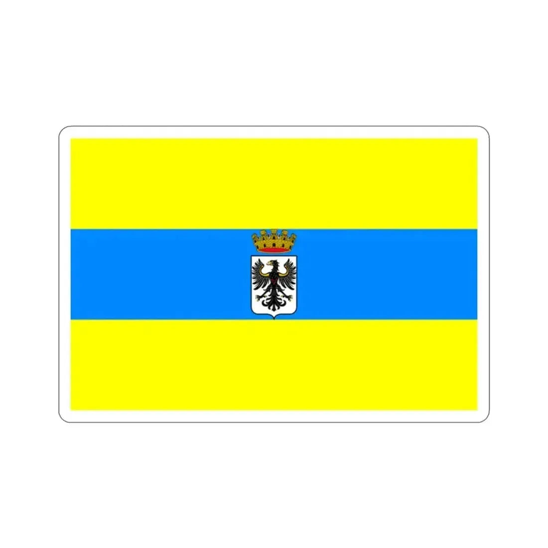Flag of Trento Italy STICKER Vinyl Die-Cut Decal 2 Inch - The Sticker Space