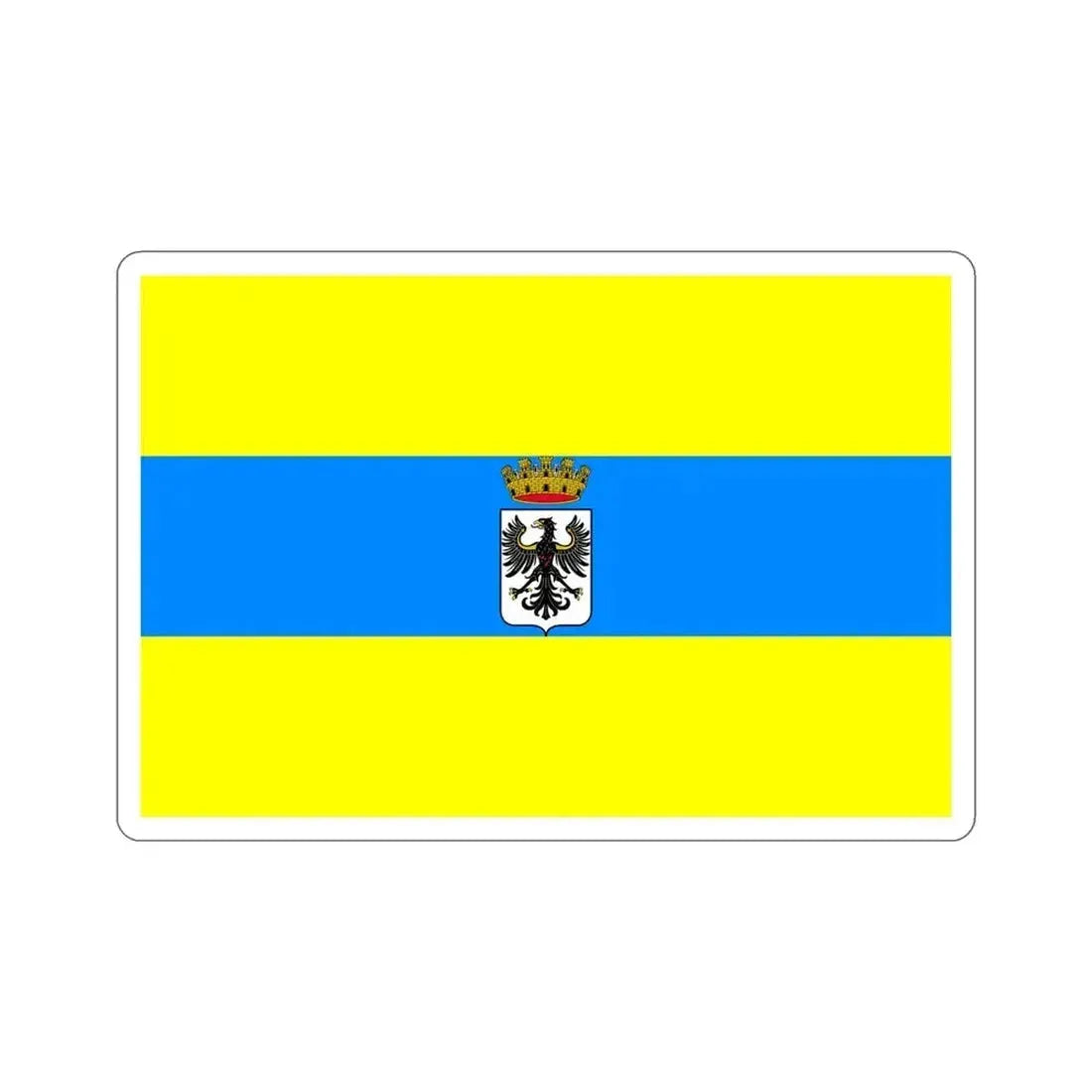 Flag of Trento Italy STICKER Vinyl Die-Cut Decal 5 Inch - The Sticker Space