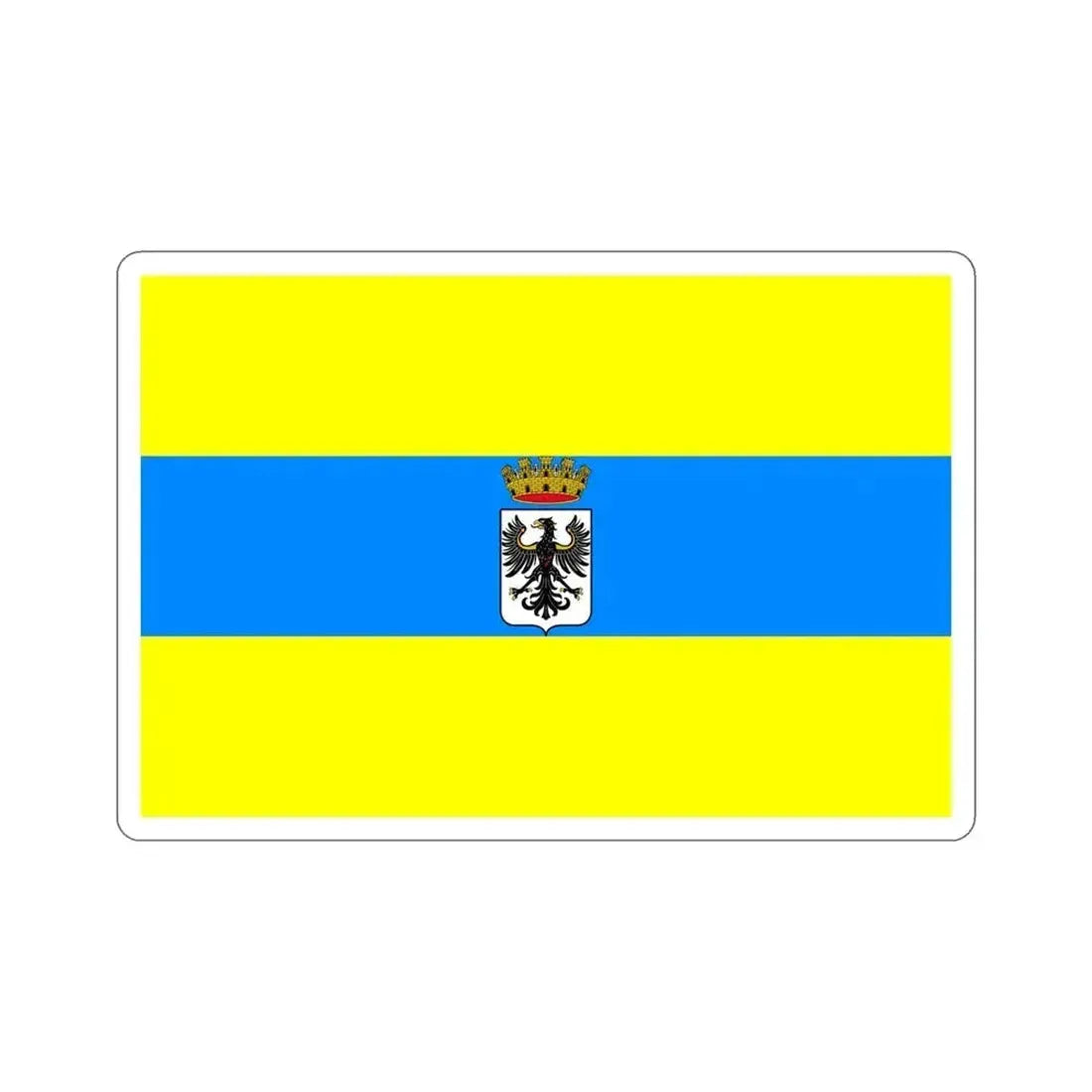 Flag of Trento Italy STICKER Vinyl Die-Cut Decal 6 Inch - The Sticker Space