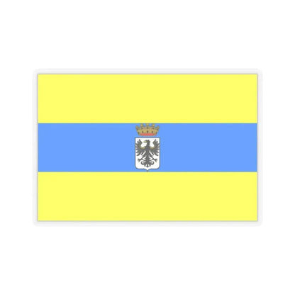 Flag of Trento Italy - STICKER Vinyl Kiss-Cut Decal 2 Inch Transparent - The Sticker Space