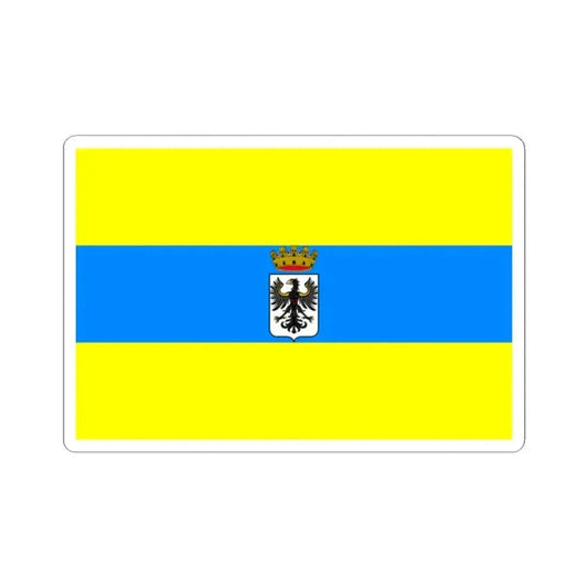 Flag of Trento Italy - STICKER Vinyl Kiss-Cut Decal 2 Inch White - The Sticker Space