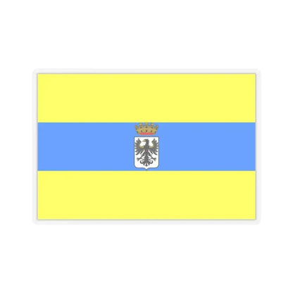 Flag of Trento Italy - STICKER Vinyl Kiss-Cut Decal 3 Inch Transparent - The Sticker Space