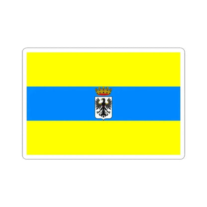Flag of Trento Italy - STICKER Vinyl Kiss-Cut Decal 3 Inch White - The Sticker Space