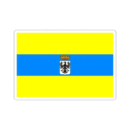 Flag of Trento Italy - STICKER Vinyl Kiss-Cut Decal 4 Inch White - The Sticker Space