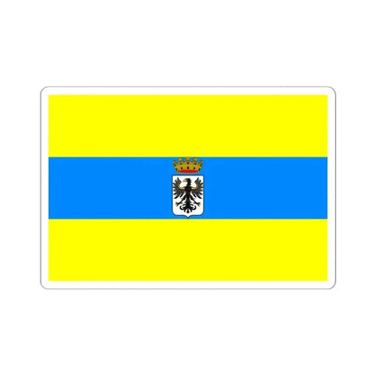 Flag of Trento Italy - STICKER Vinyl Kiss-Cut Decal 6 Inch White - The Sticker Space
