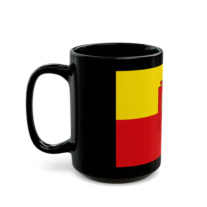 Flag of Trier Germany - Black Coffee Mug-The Sticker Space