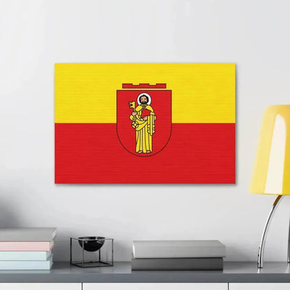 Flag of Trier Germany - Canvas Wall Art - The Sticker Space