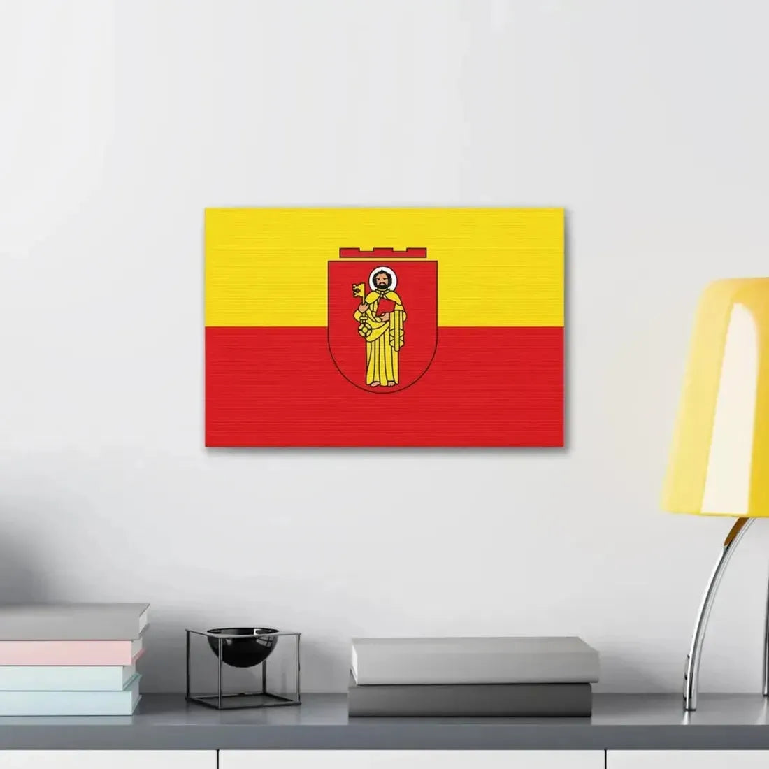 Flag of Trier Germany - Canvas Wall Art - The Sticker Space