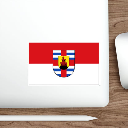 Flag of Trier Saarburg Germany STICKER Vinyl Die-Cut Decal-The Sticker Space