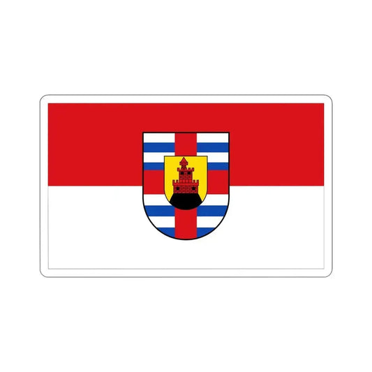 Flag of Trier Saarburg Germany STICKER Vinyl Die-Cut Decal 6 Inch - The Sticker Space