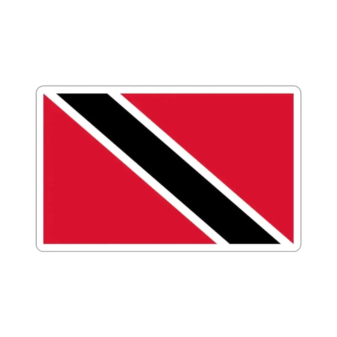 Flag of Trinidad and Tobago STICKER Vinyl Die-Cut Decal 2 Inch - The Sticker Space