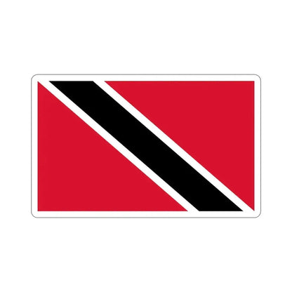 Flag of Trinidad and Tobago STICKER Vinyl Die-Cut Decal 4 Inch - The Sticker Space