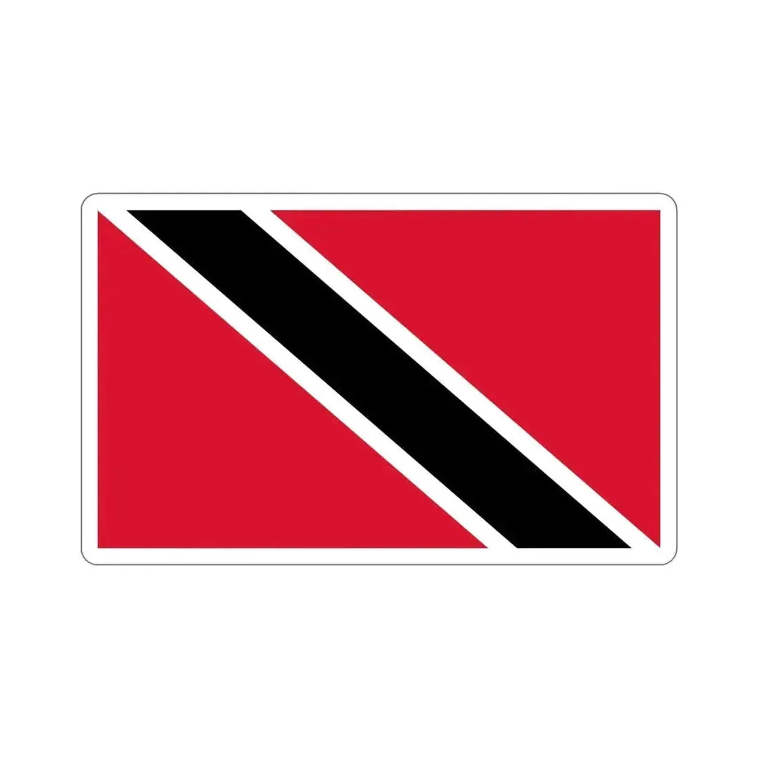 Flag of Trinidad and Tobago STICKER Vinyl Die-Cut Decal - The Sticker Space