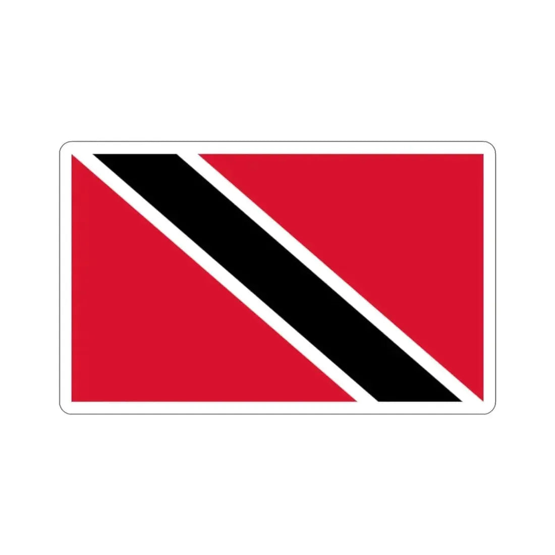 Flag of Trinidad and Tobago STICKER Vinyl Die-Cut Decal - The Sticker Space
