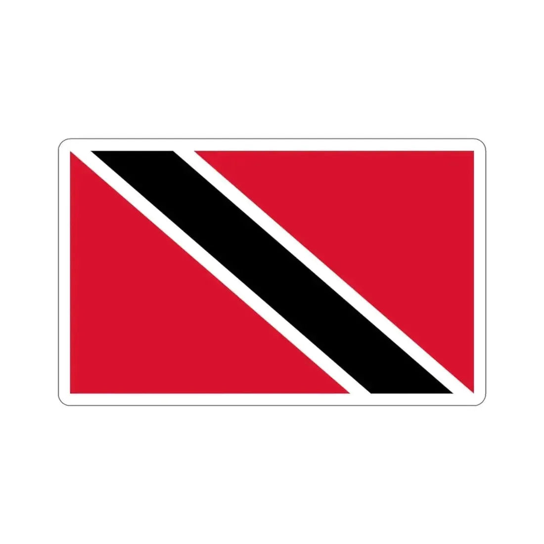 Flag of Trinidad and Tobago STICKER Vinyl Die-Cut Decal - The Sticker Space