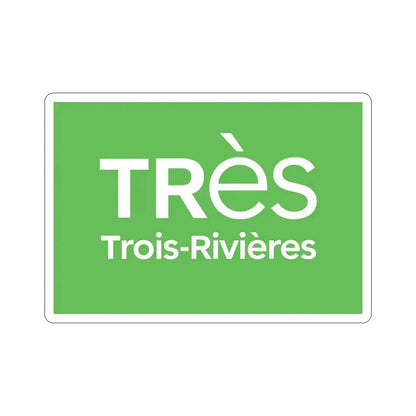 Flag of Trois Rivières Canada STICKER Vinyl Die-Cut Decal 6 Inch - The Sticker Space