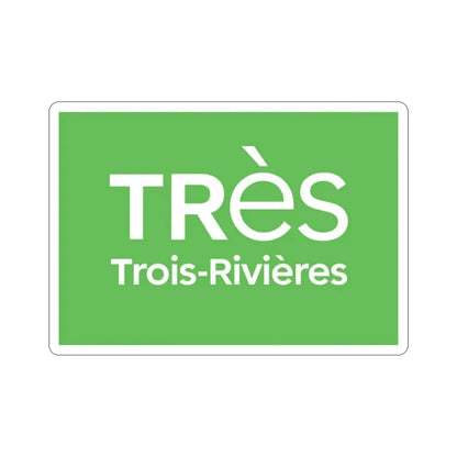 Flag of Trois Rivières Canada STICKER Vinyl Die-Cut Decal - The Sticker Space