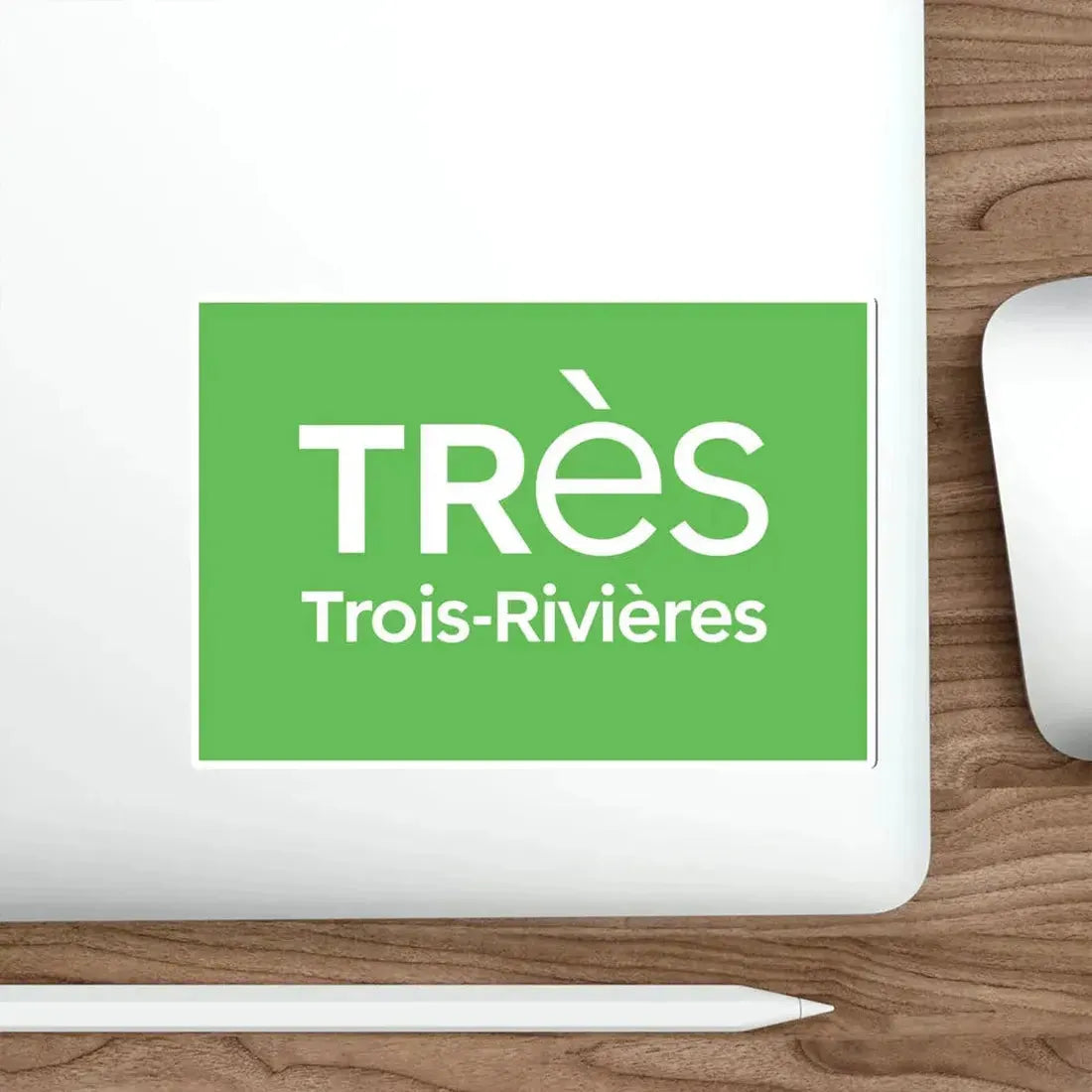 Flag of Trois Rivières Canada STICKER Vinyl Die-Cut Decal - The Sticker Space