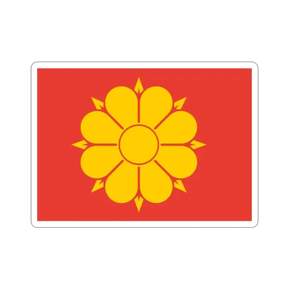 Flag of Trondheim Trøndelag Norway STICKER Vinyl Die-Cut Decal 2 Inch - The Sticker Space
