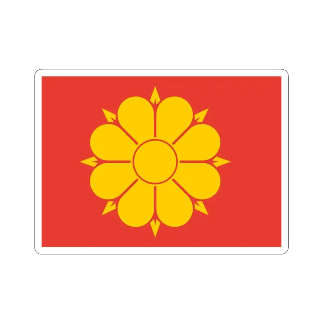 Flag of Trondheim Trøndelag Norway STICKER Vinyl Die-Cut Decal 2 Inch - The Sticker Space