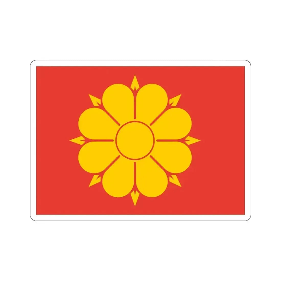 Flag of Trondheim Trøndelag Norway STICKER Vinyl Die-Cut Decal 3 Inch - The Sticker Space