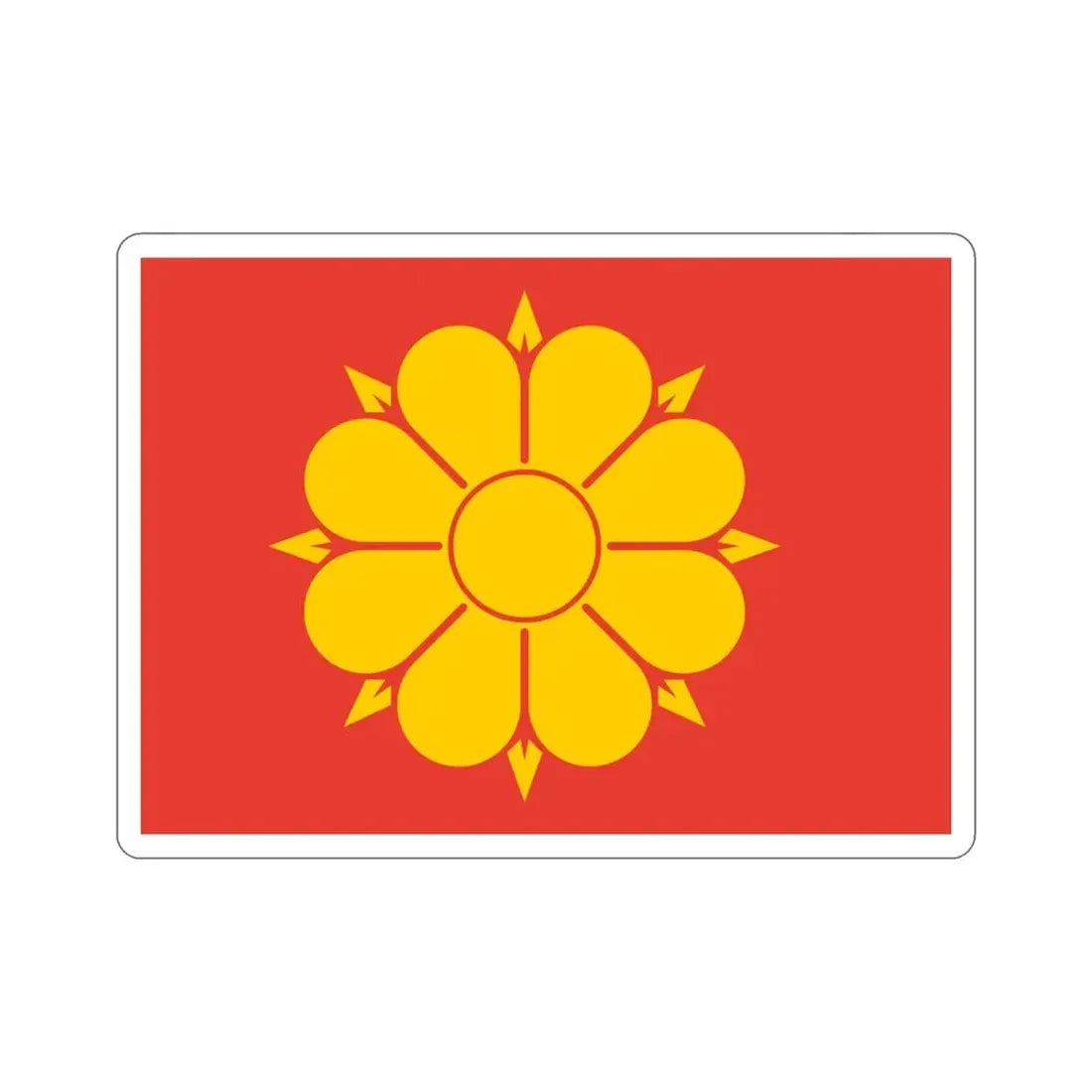 Flag of Trondheim Trøndelag Norway STICKER Vinyl Die-Cut Decal 3 Inch - The Sticker Space