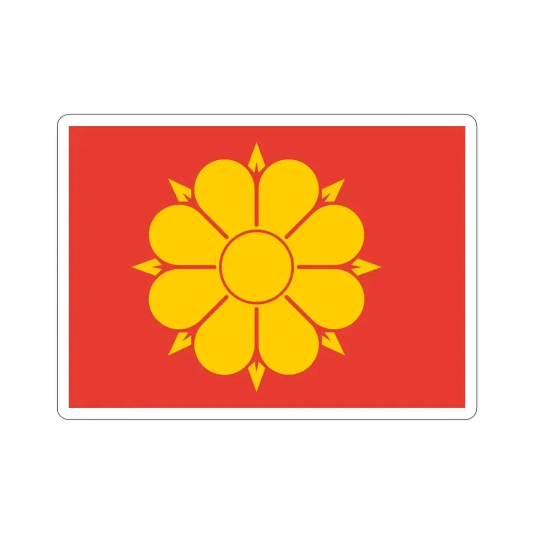 Flag of Trondheim Trøndelag Norway STICKER Vinyl Die-Cut Decal 5 Inch - The Sticker Space