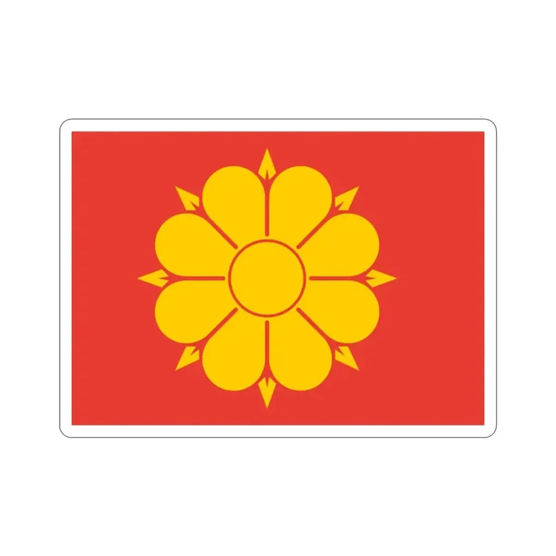 Flag of Trondheim Trøndelag Norway STICKER Vinyl Die-Cut Decal - The Sticker Space