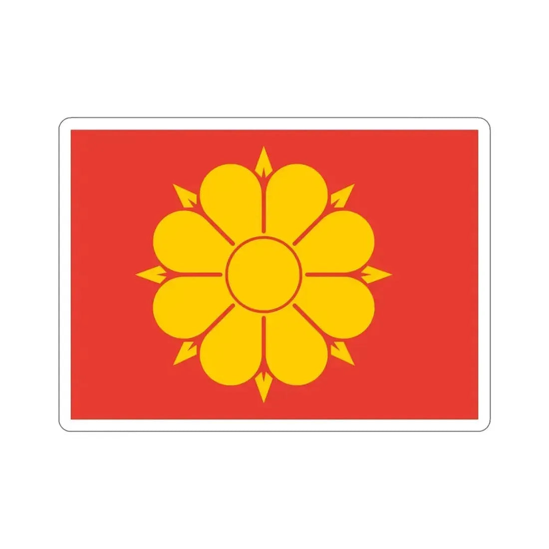 Flag of Trondheim Trøndelag Norway STICKER Vinyl Die-Cut Decal - The Sticker Space