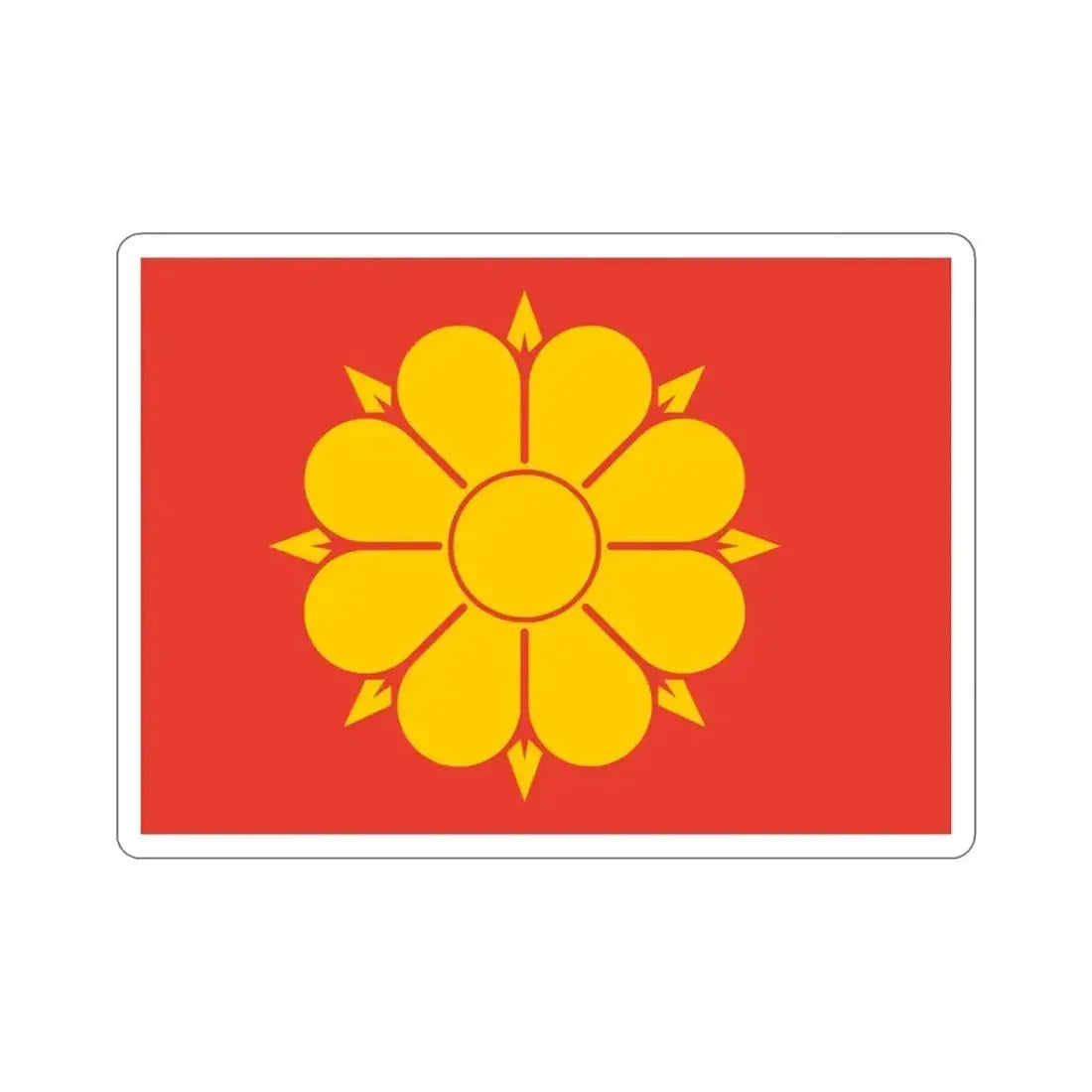 Flag of Trondheim Trøndelag Norway STICKER Vinyl Die-Cut Decal - The Sticker Space