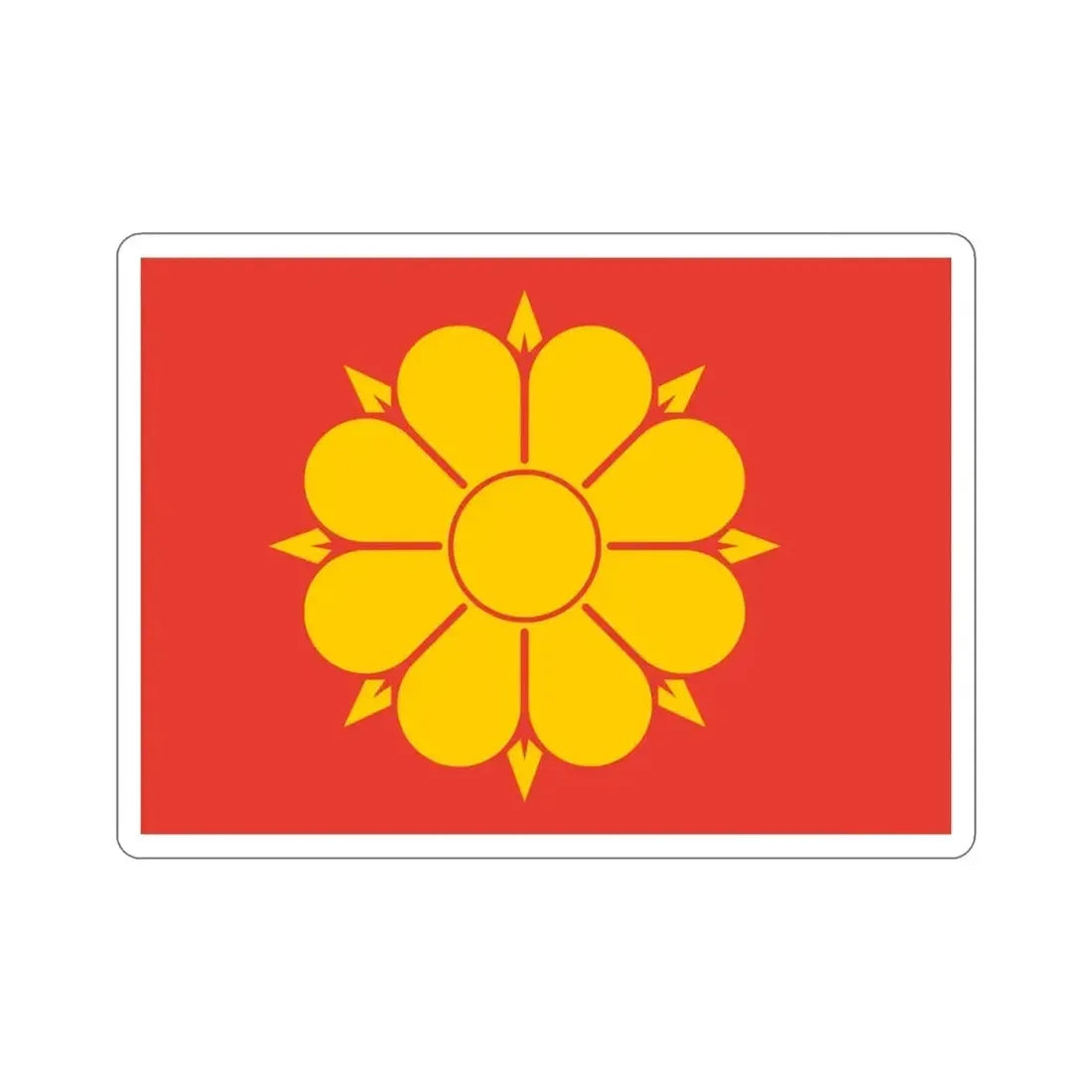 Flag of Trondheim Trøndelag Norway STICKER Vinyl Die-Cut Decal - The Sticker Space