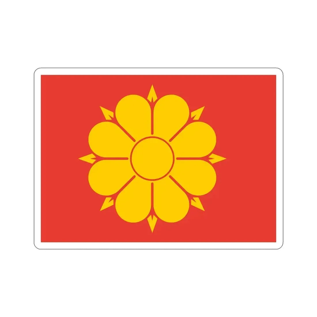 Flag of Trondheim Trøndelag Norway STICKER Vinyl Die-Cut Decal - The Sticker Space
