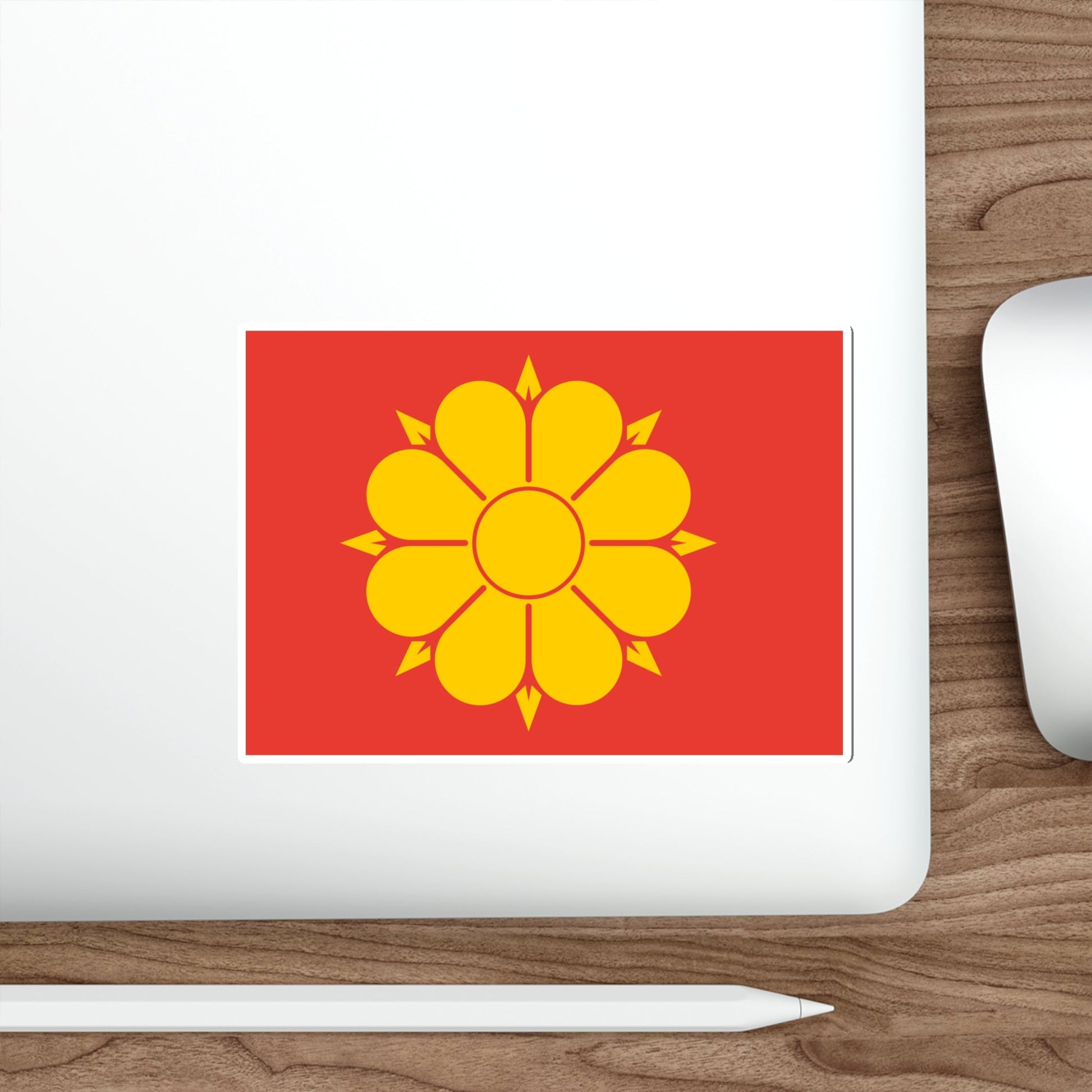 Flag of Trondheim Trøndelag Norway STICKER Vinyl Die-Cut Decal-The Sticker Space