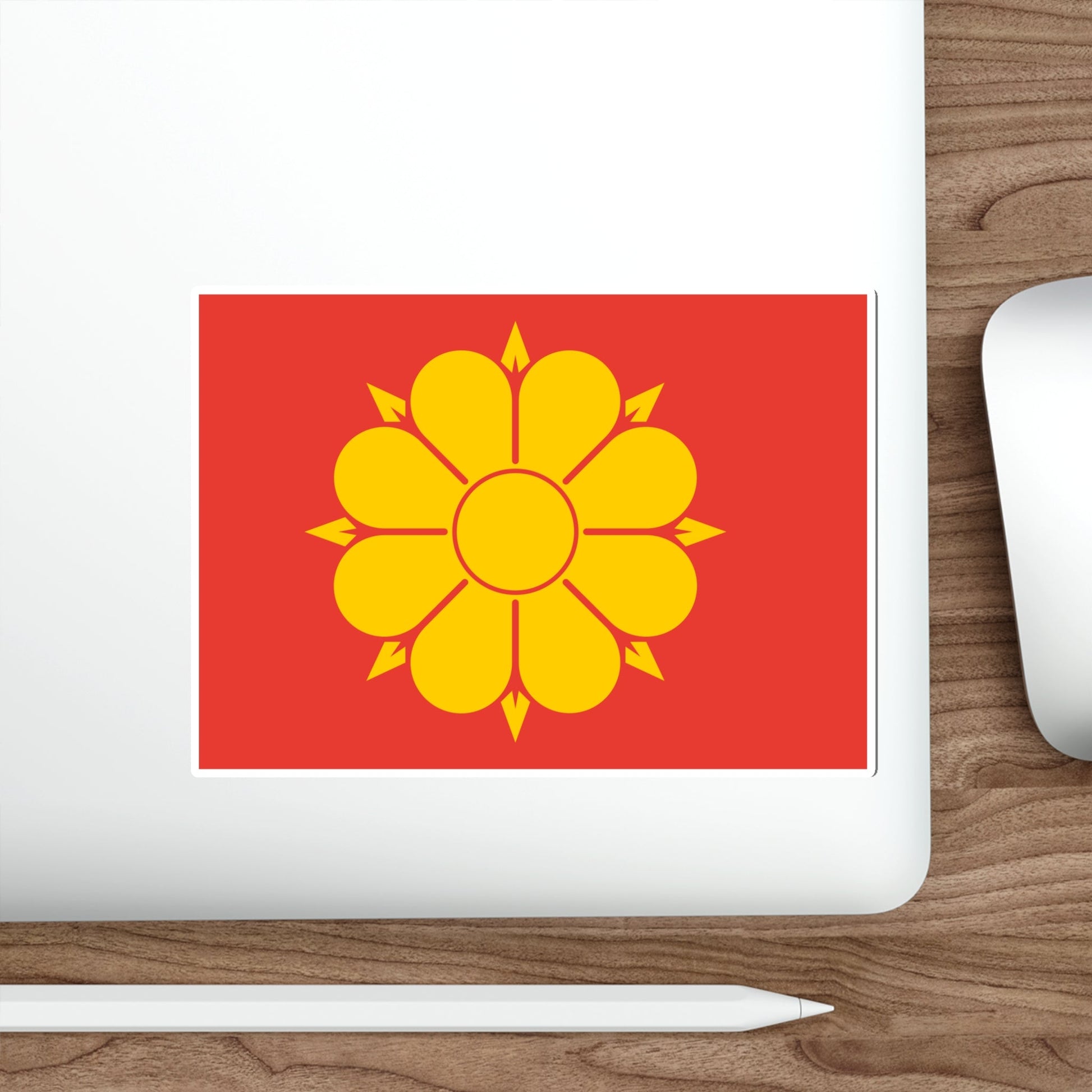 Flag of Trondheim Trøndelag Norway STICKER Vinyl Die-Cut Decal-The Sticker Space