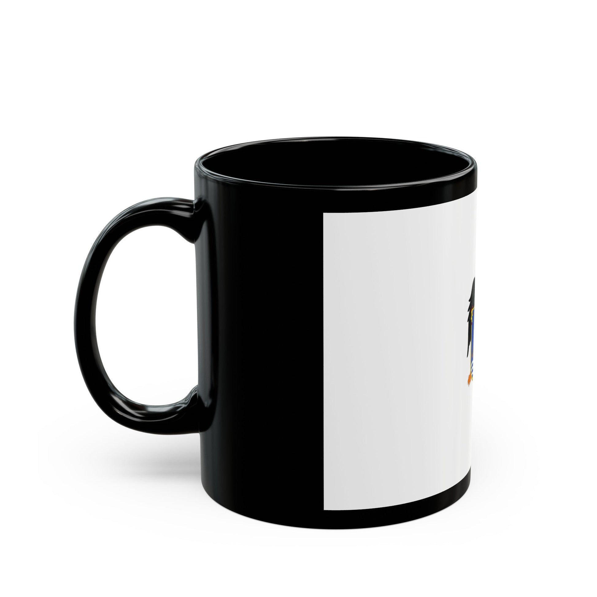 Flag of Trujillo capital of the La Libertad Region Peru - Black Coffee Mug-The Sticker Space