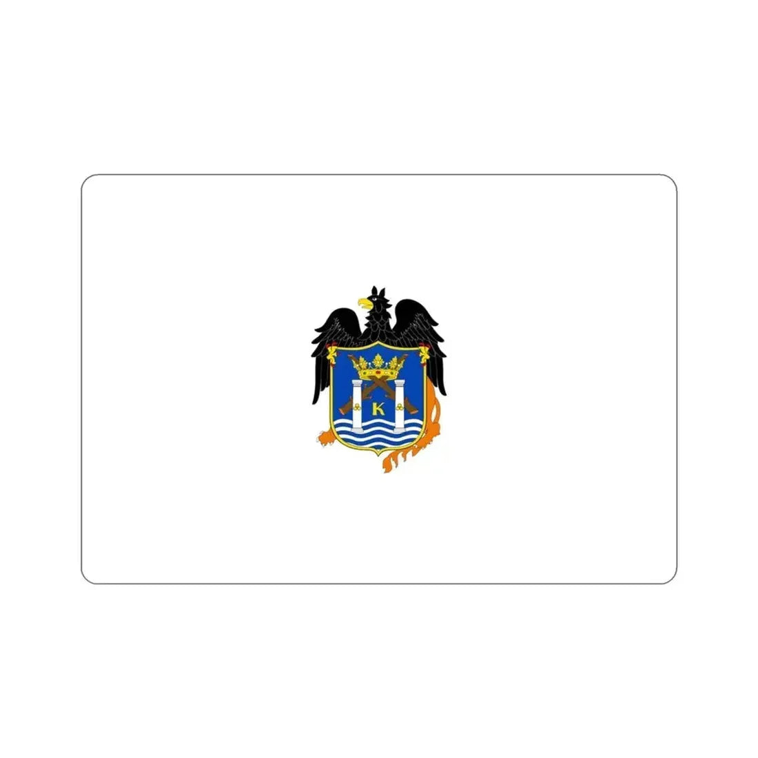 Flag of Trujillo capital of the La Libertad Region Peru STICKER Vinyl Die-Cut Decal 3 Inch - The Sticker Space